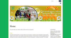 Desktop Screenshot of greenlandchildcare.com