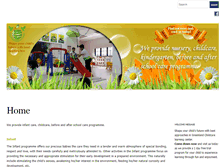Tablet Screenshot of greenlandchildcare.com